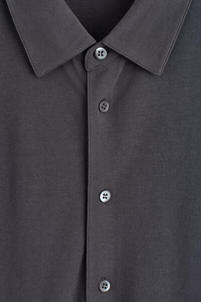 COS ドレープコットン ジャージーシャツ