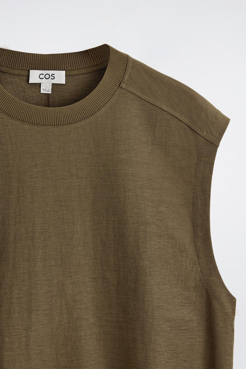 COS ジャージータンクトップ