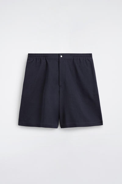 COS ウエストゴム パネルデザイン ジャージーショーツ