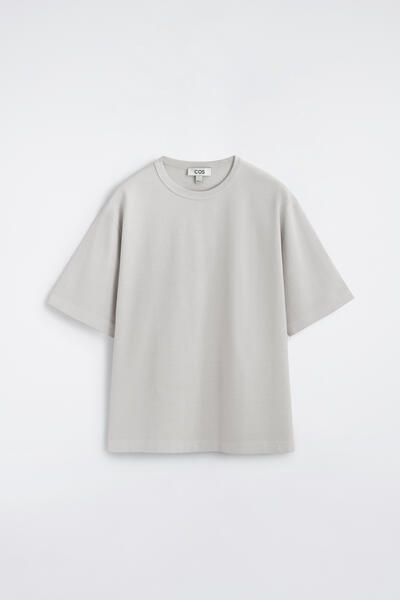 COS ヘビーウェイトコットンTシャツ