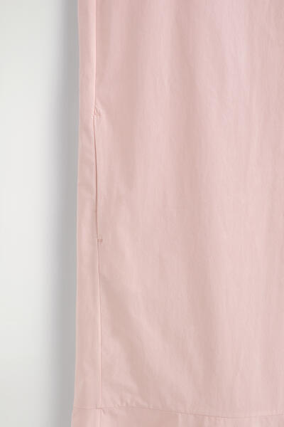 COS ドロップヘム　コットンミディドレス