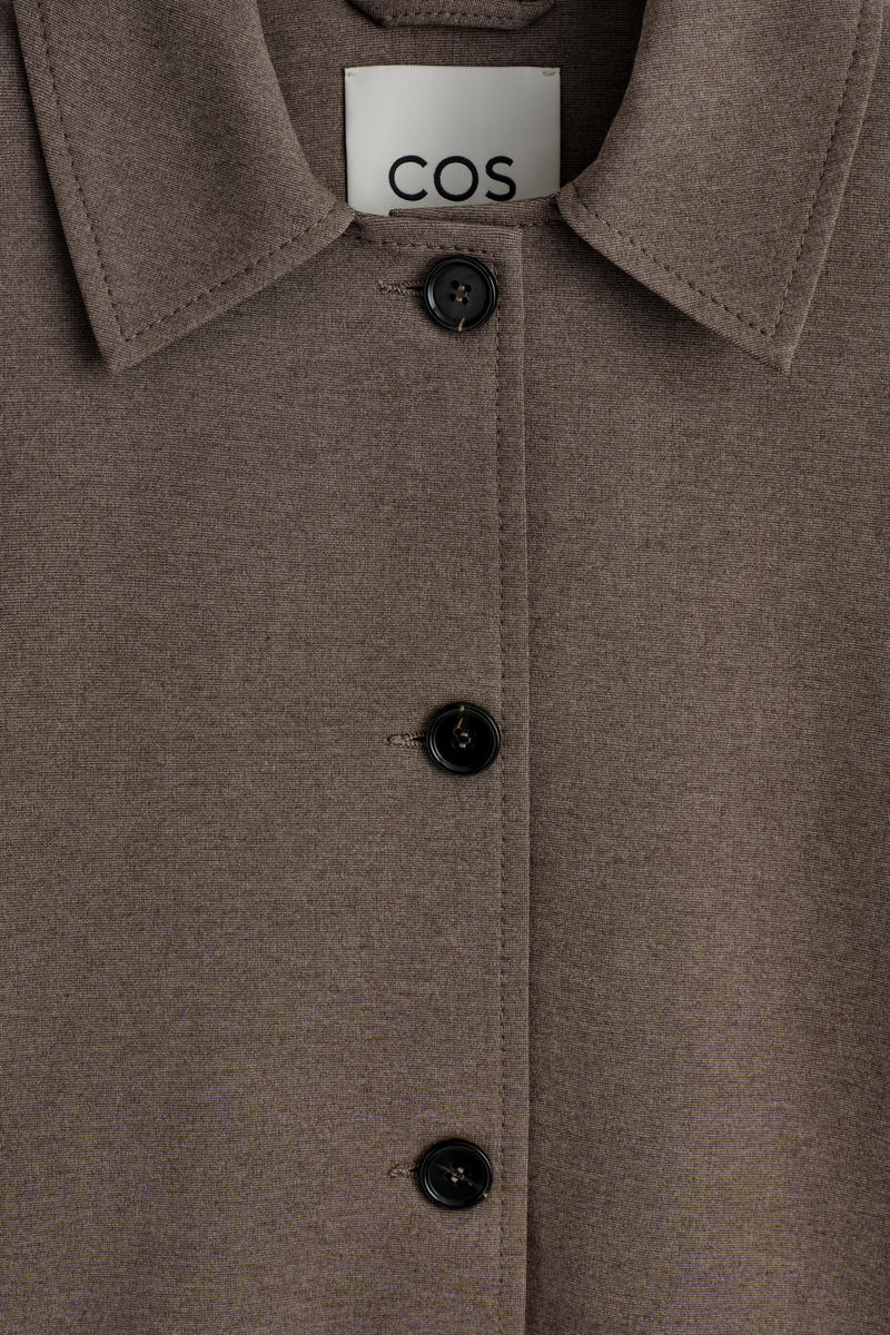 COS ラウンドジャージージャケット