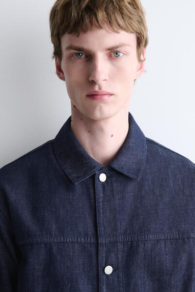 COS デニムシャツジャケット