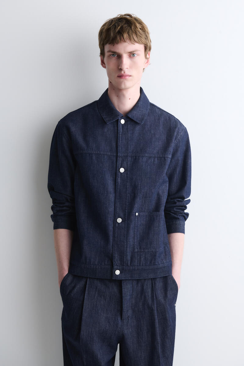 COS デニムシャツジャケット