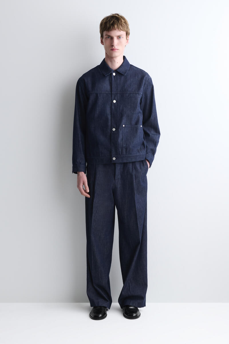 COS デニムシャツジャケット