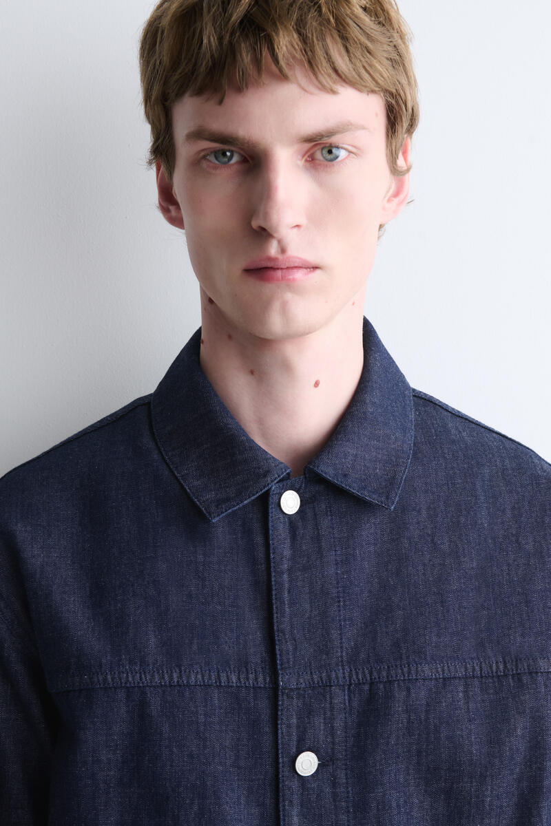 COS デニムシャツジャケット