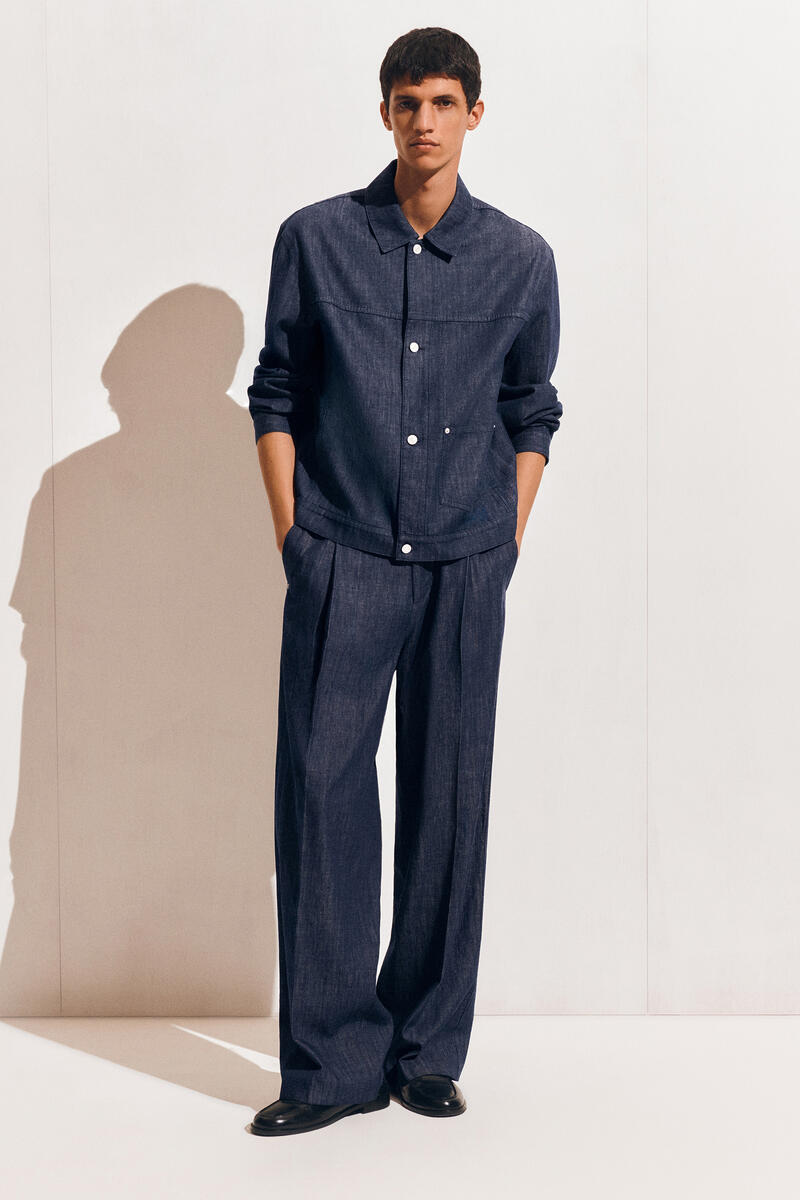 COS デニムシャツジャケット