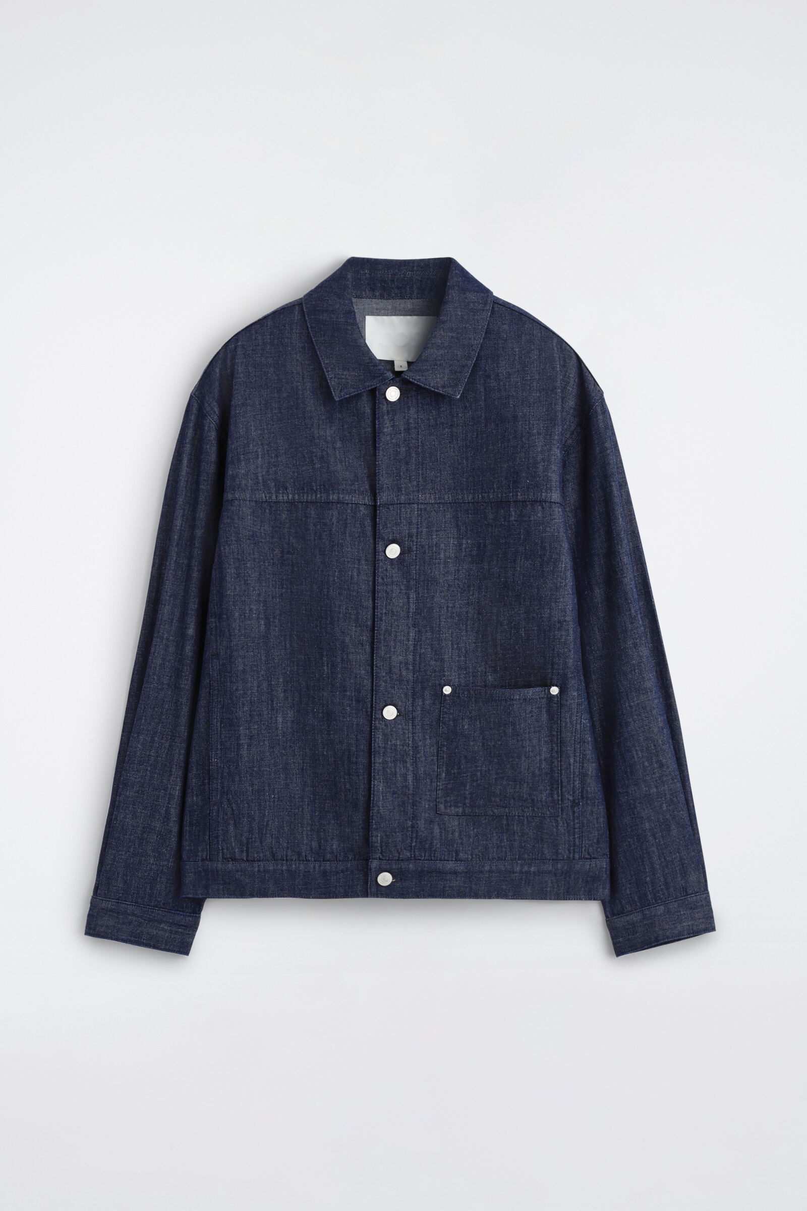 COS コス　デニムシャツ デニムジャケット DENIM SHIRT JACKET デニムシャツジャケット インディゴ｜COS コス