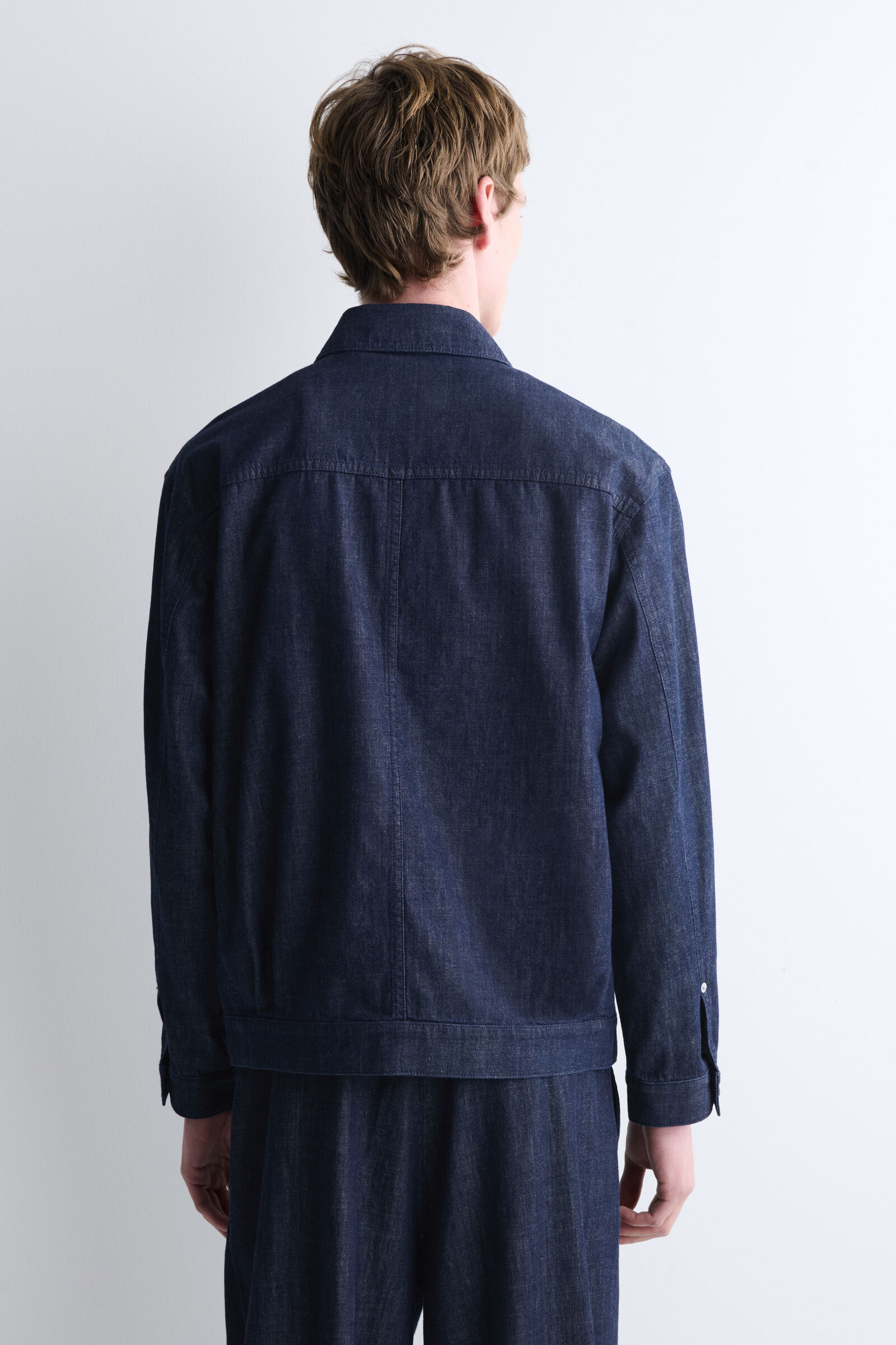 DENIM SHIRT JACKET デニムシャツジャケット インディゴ｜COS コス