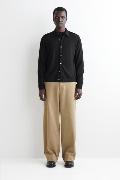 COS メリノウールシャツ