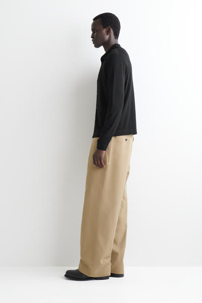 COS メリノウールシャツ