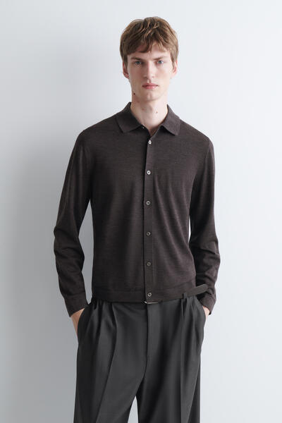 MERINO WOOL SHIRT