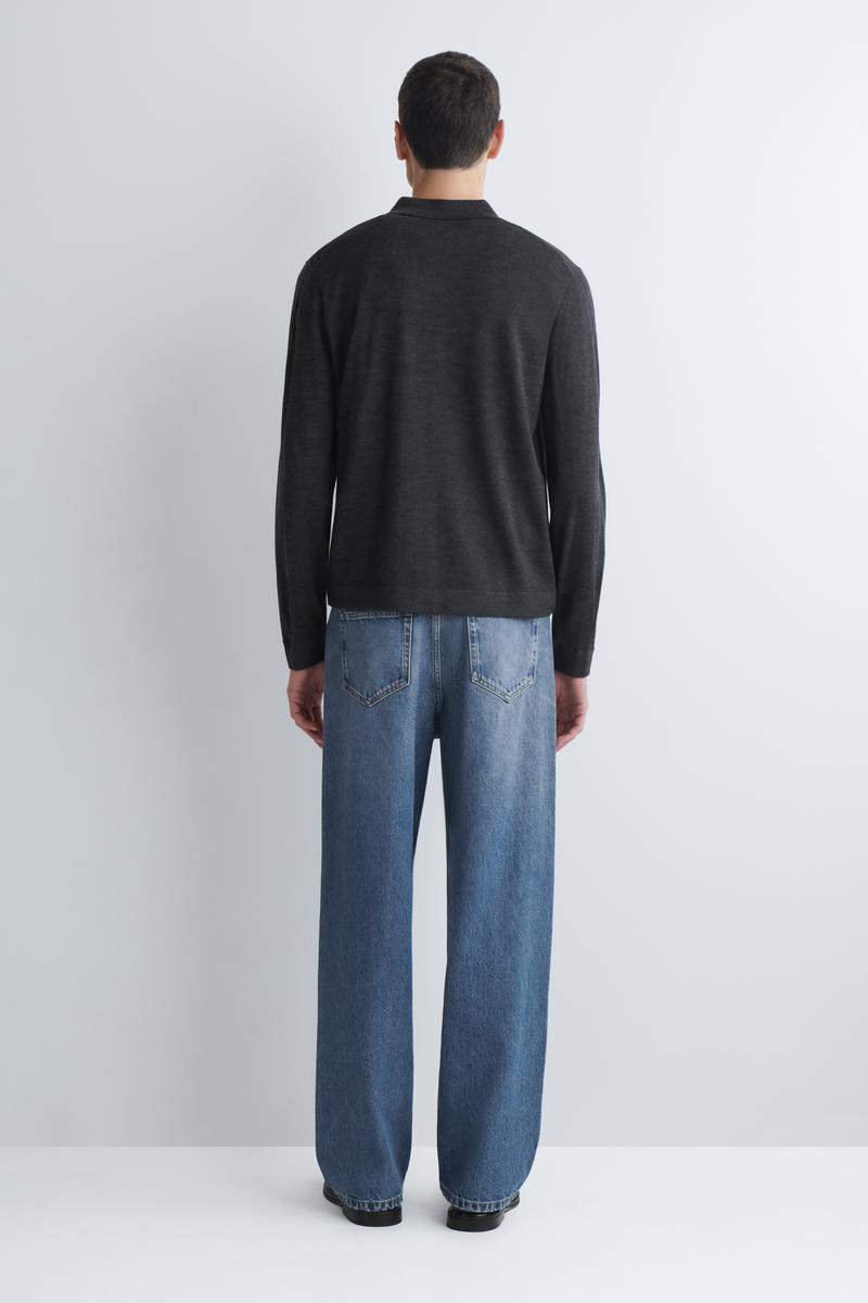 COS メリノウールシャツ