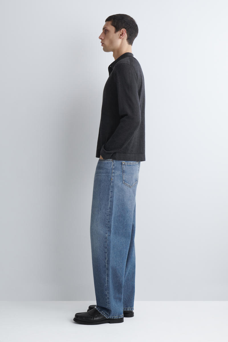 COS メリノウールシャツ