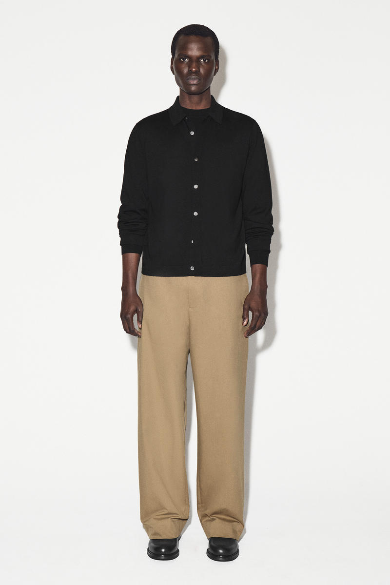 COS メリノウールシャツ