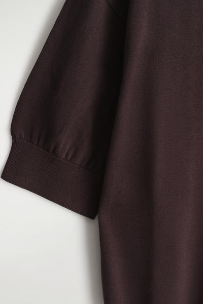 COS コットンニットTシャツ