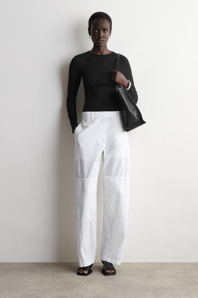 COS インターロックジャージー 長袖トップス