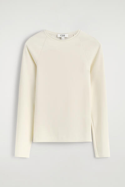 COS インターロックジャージー 長袖トップス