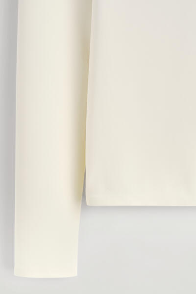 COS インターロックジャージーロングスリーブトップ