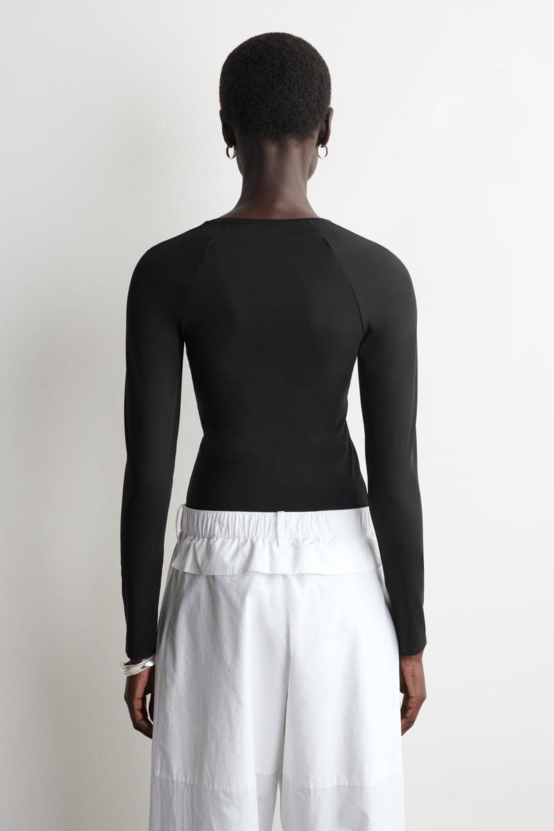 COS インターロックジャージー 長袖トップス