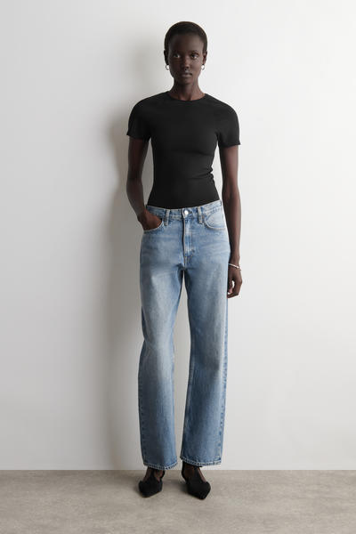 COS インターロックジャージー Tシャツ