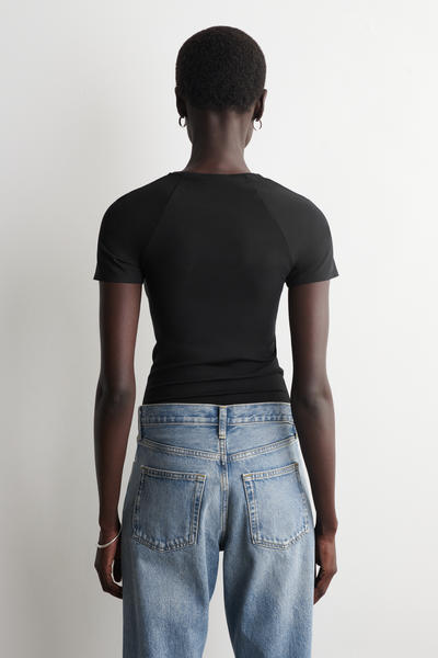 COS インターロックジャージー Tシャツ