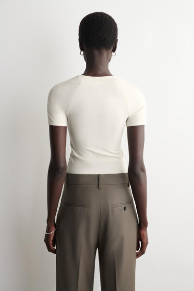 COS インターロックジャージー Tシャツ