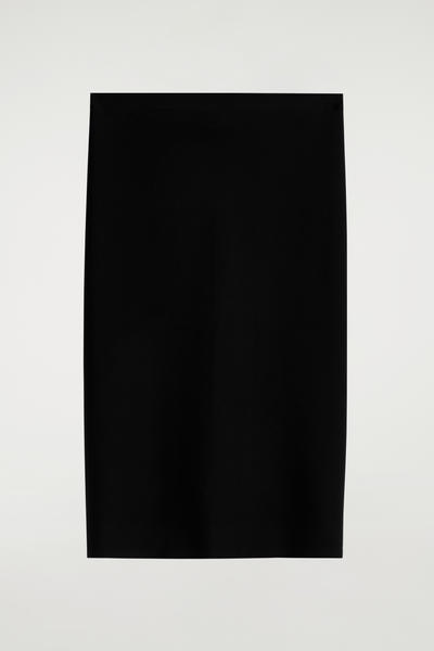 COS テクニカルジャージーミディスカート