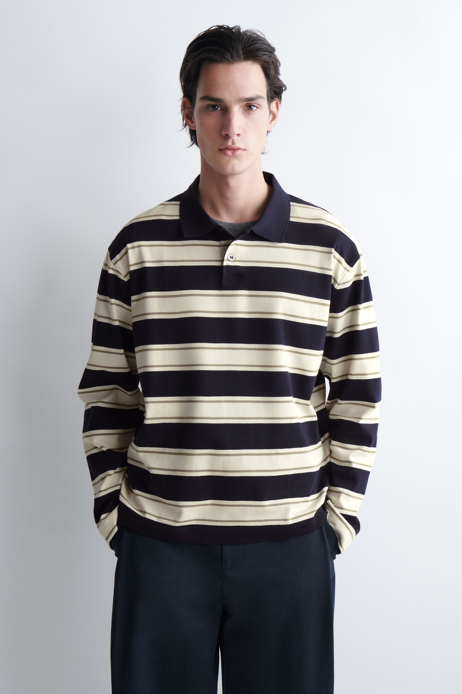 INTERLOCK COTTON POLO SHIRT インターロックコットンポロシャツ