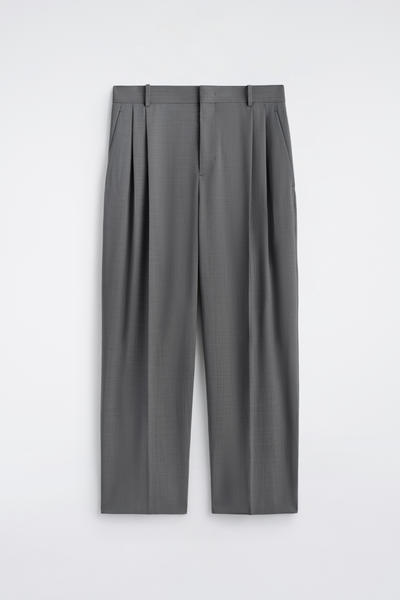 COS フルイドウール ワイドレッグパンツ