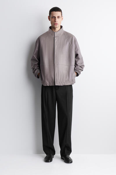 COS フルイドウール ワイドレッグパンツ