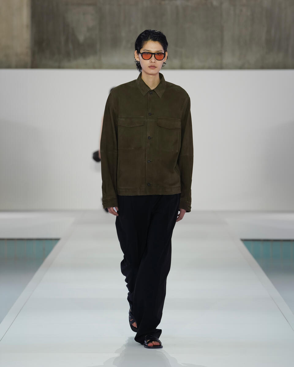 COS フルイドウール ワイドレッグパンツ