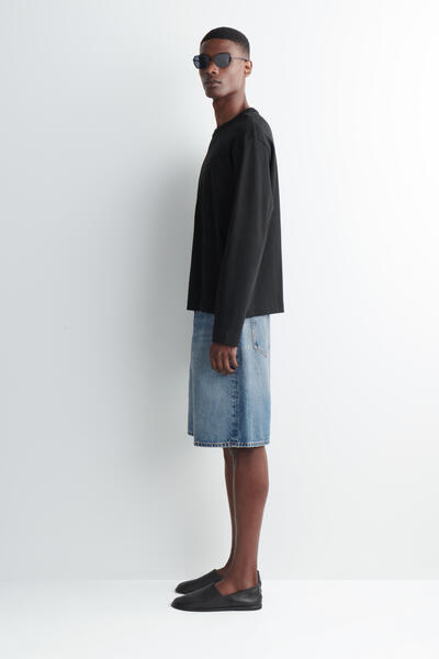 COS ライダーリラックスフィット デニムショーツ