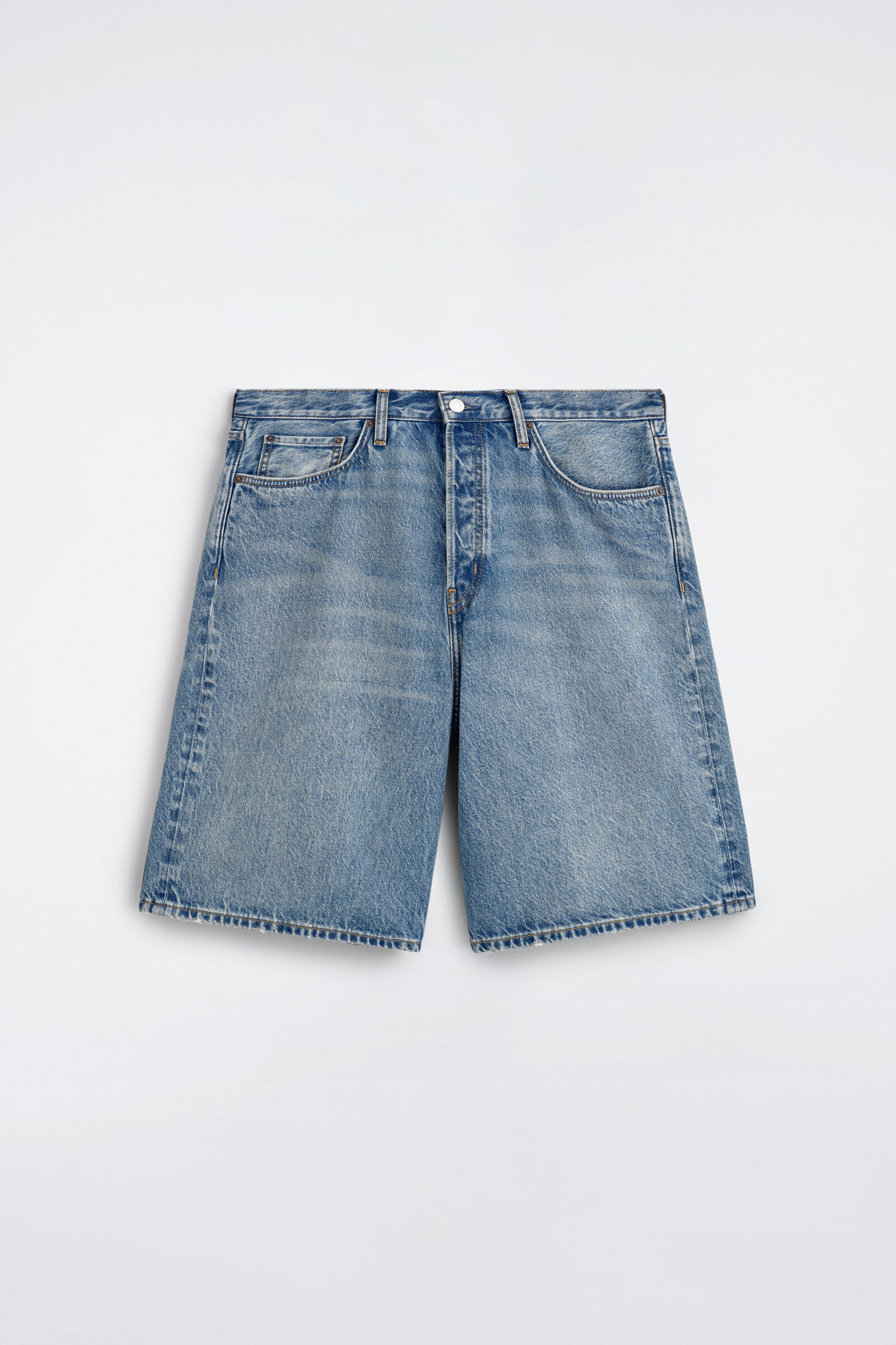 RIDER RELAXED-FIT DENIM SHORTS ライダーリラックスフィット デニム