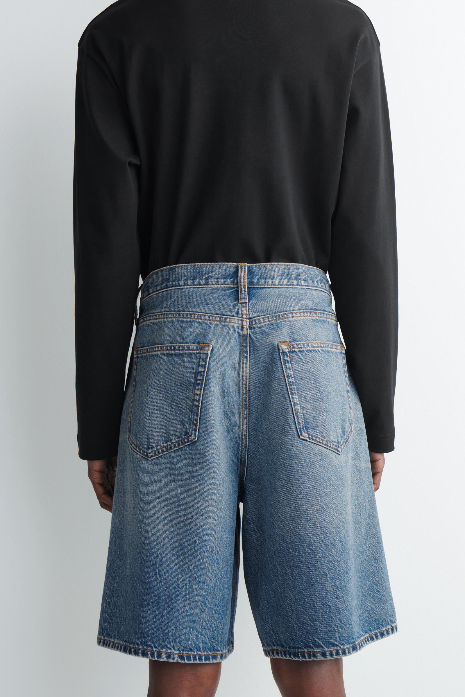 RIDER RELAXED-FIT DENIM SHORTS ライダーリラックスフィット デニム