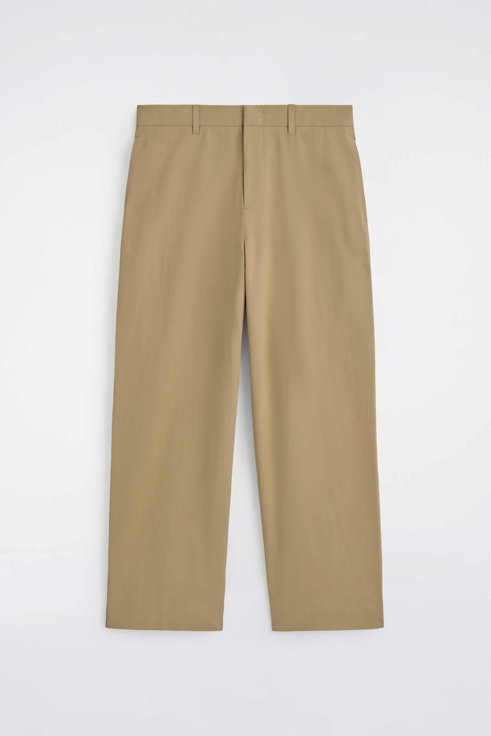 COTTON RELAXED-FIT WIDE-LEG CHINOS コットンワイドレッグチノ