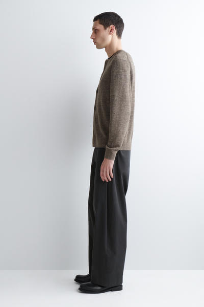 COS ニットリネンカーディガン