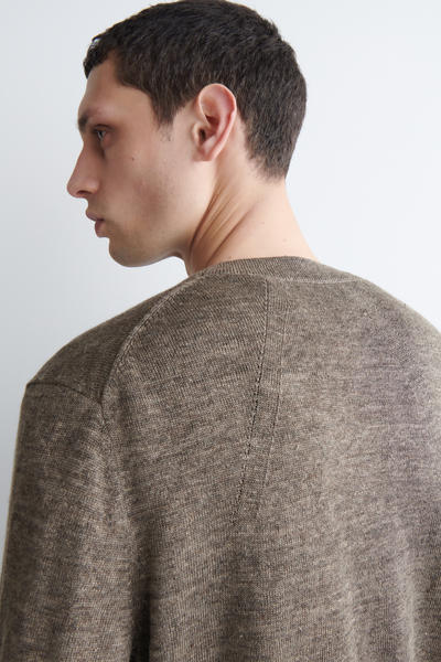 COS ニットリネンカーディガン