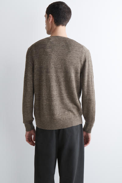 COS ニットリネンカーディガン