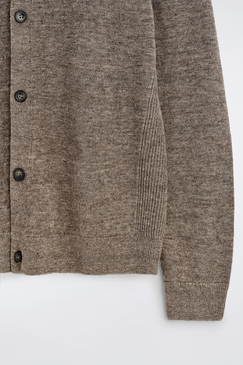 COS ニットリネンカーディガン