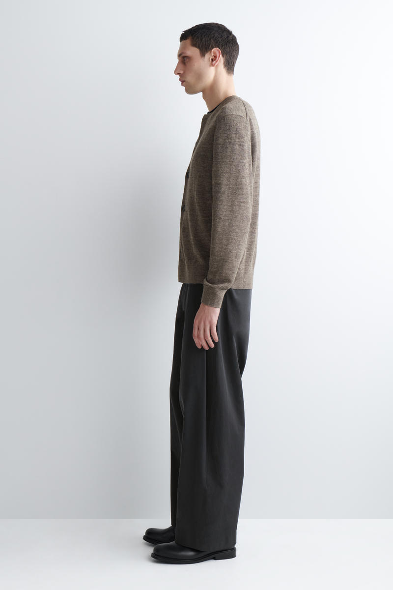 COS ニットリネンカーディガン