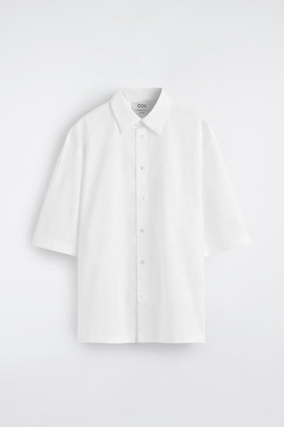 COS 半袖コットンシャツ