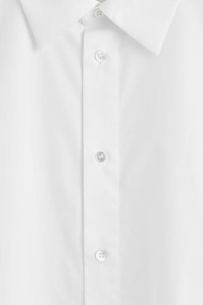 COS 半袖コットンシャツ