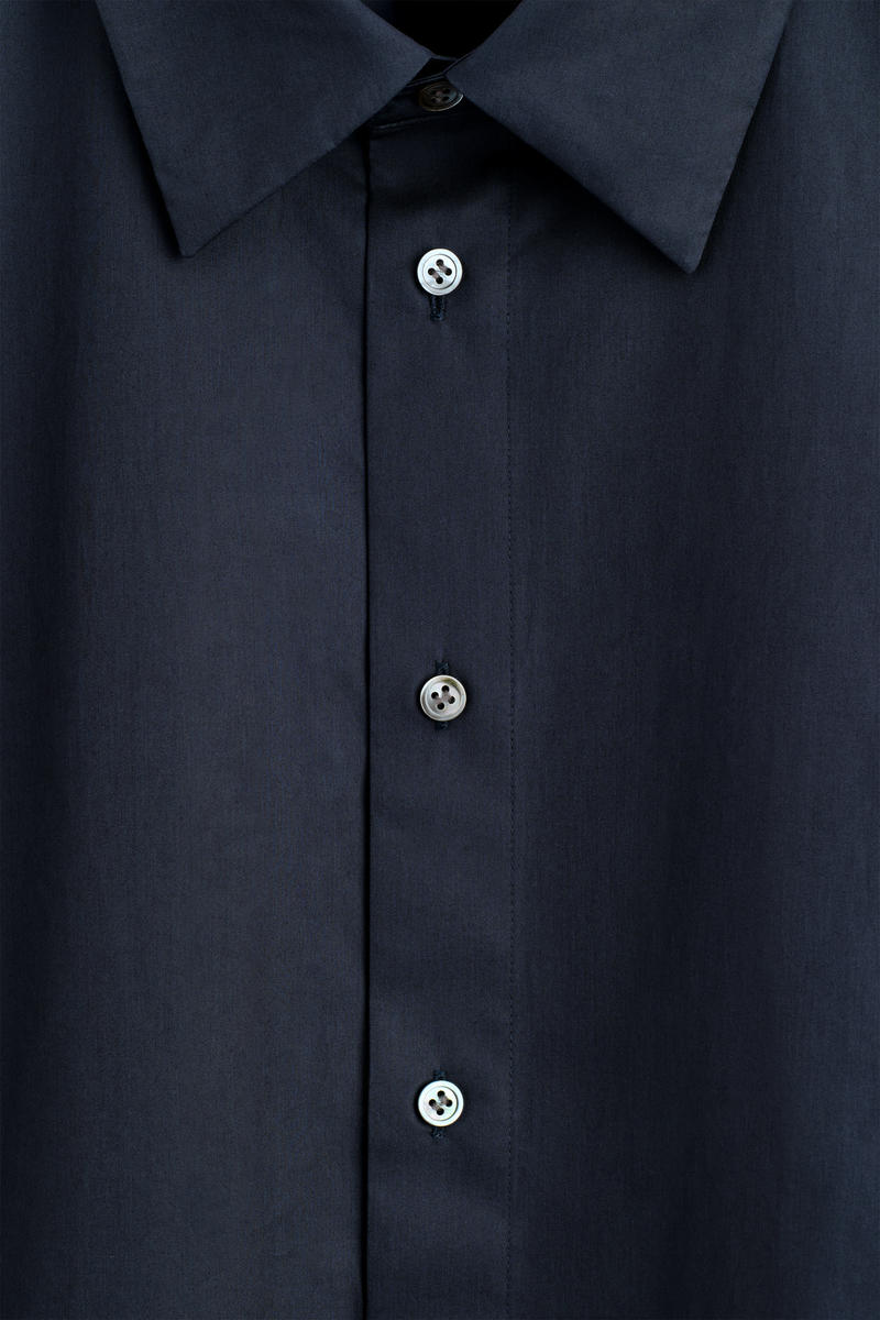 COS 半袖コットンシャツ