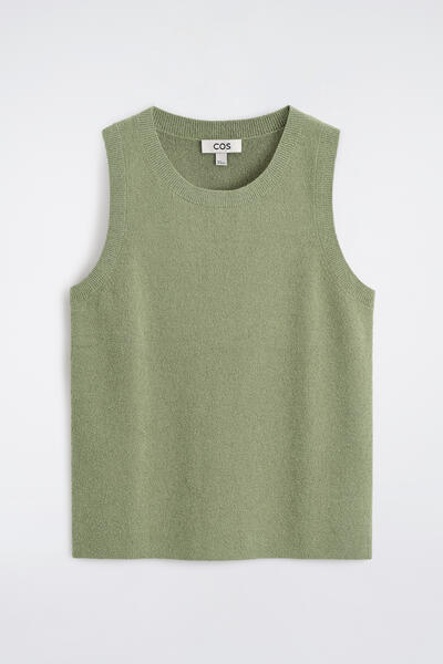 COS ブークレニットタンクトップ