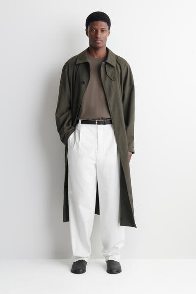 COS コットンニットTシャツ