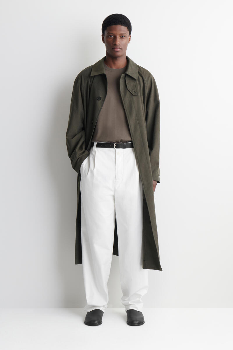 COS コットンニットTシャツ