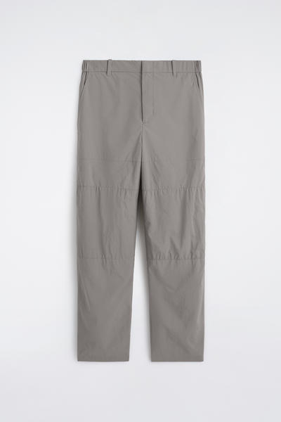 COS ナイロン バレルレッグパンツ