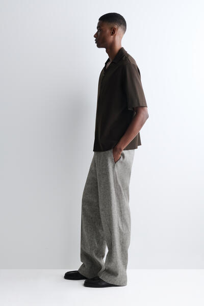 COS ミラノジャージーショートスリーブシャツ