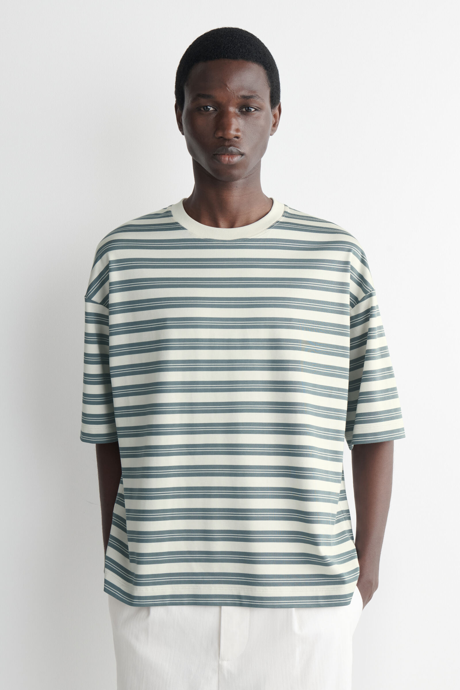 C STRIPED MASSIVE T-SHIRT CLS-TE2513 | ヤマダウェブコム